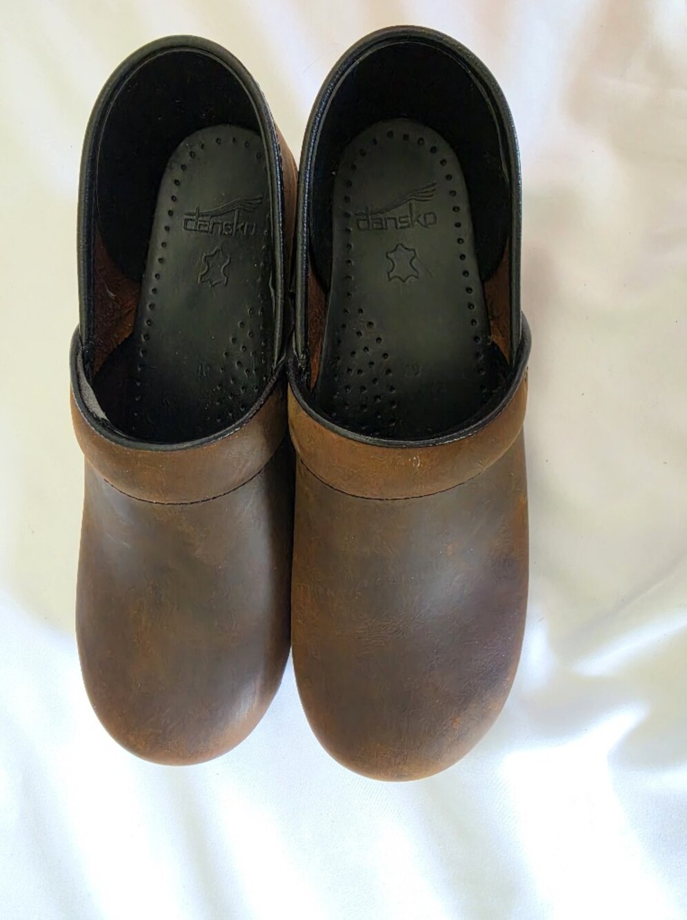 Dansko Antique Oiled Brown Professional Clog - Size 40